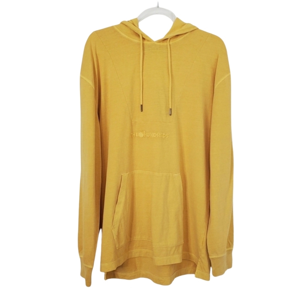 The Hundreds 100% Cotton Hoodie "Fight Back" | Size Large | Embroidered
